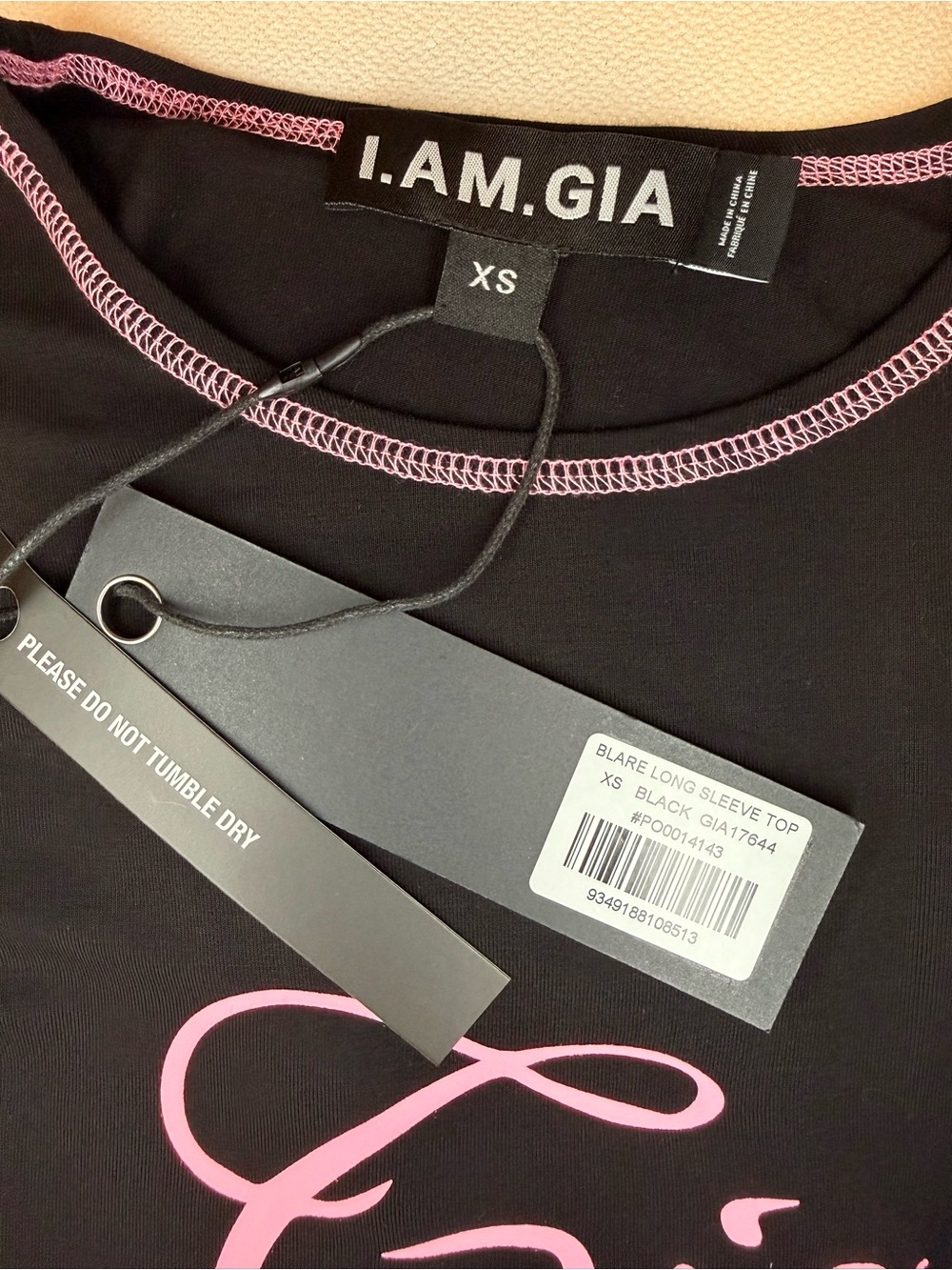 I.AM.GIA Blare Long Sleeve Top (XS) & Capri Pant (XXS) Set NWT - Picture 13 of 13